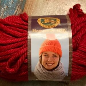 Red Yarn Skein